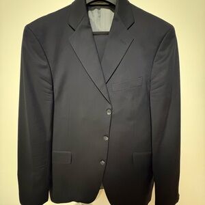 Classic navy blue Men's Blazer and pants